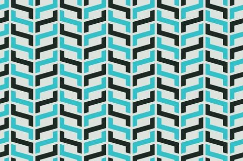 Seamless Geometric Pattern Stock Illustration