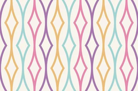 Seamless Geometric Pattern Stock Illustration