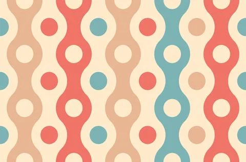 Seamless Geometric Pattern Stock Illustration