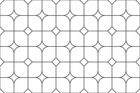 Seamless Geometric Pattern Stock Illustration