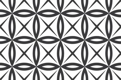 Seamless Geometric Pattern Stock Illustration