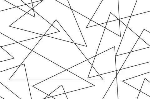 Seamless Geometric Pattern Stock Illustration