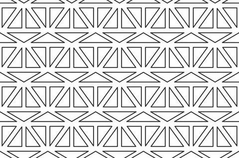 Seamless Geometric Pattern Stock Illustration