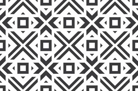 Seamless Geometric Pattern Stock Illustration