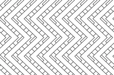 Seamless Geometric Pattern Stock Illustration