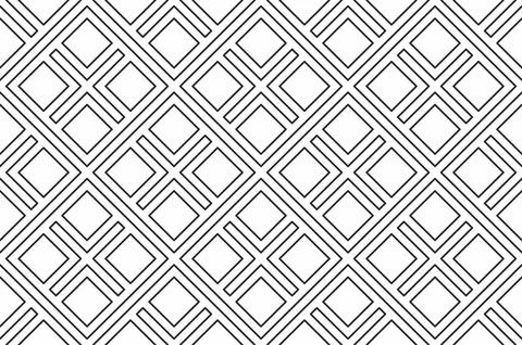 Seamless Geometric Pattern Stock Illustration
