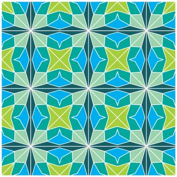 Seamless geometric pattern illustration Stock Illustration