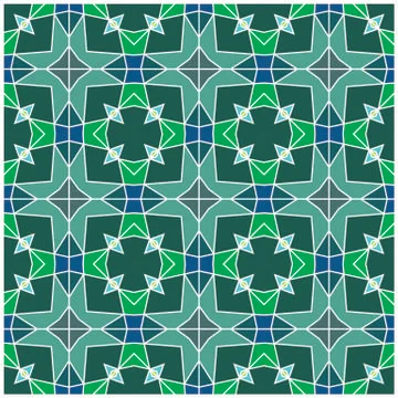 Seamless geometric pattern illustration Stock Illustration