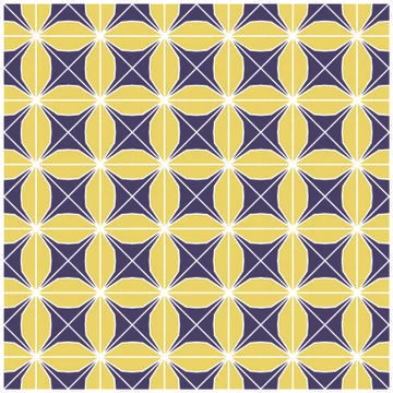 Seamless geometric pattern illustration Stock Illustration