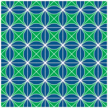 Seamless geometric pattern illustration Stock Illustration