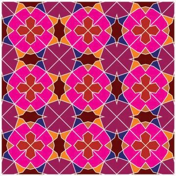 Seamless geometric pattern illustration Illustrazione stock