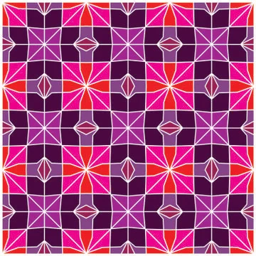 Seamless geometric pattern illustration Stock Illustration