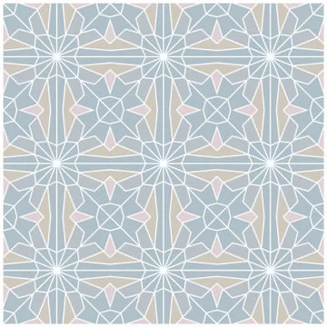 Seamless geometric pattern illustration Illustrazione stock