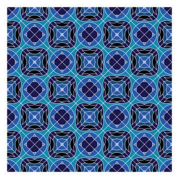 Seamless geometric pattern illustration Stock Illustration