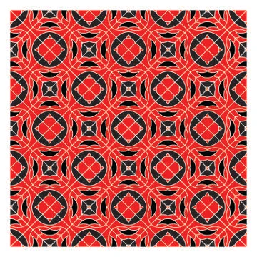 Seamless geometric pattern illustration Stock Illustration