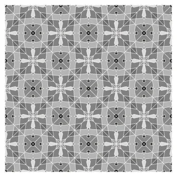 Seamless geometric pattern illustration Stock Illustration