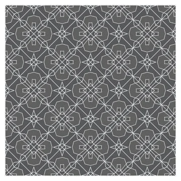 Seamless geometric pattern illustration Stock Illustration