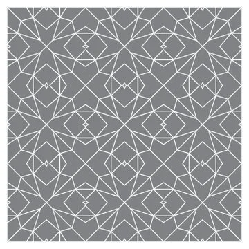 Seamless geometric pattern illustration Stock Illustration