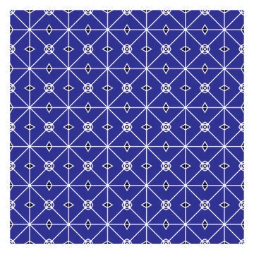 Seamless geometric pattern illustration Stock Illustration