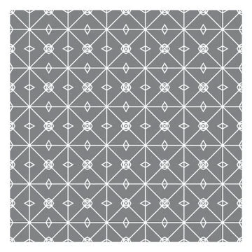 Seamless geometric pattern illustration Stock Illustration