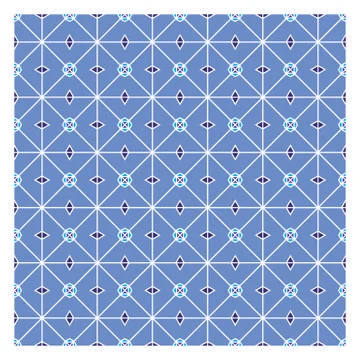 Seamless geometric pattern illustration Stock-Illustration