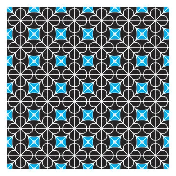 Seamless geometric pattern illustration Illustrazione stock