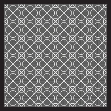 Seamless geometric pattern illustration Stock Illustration