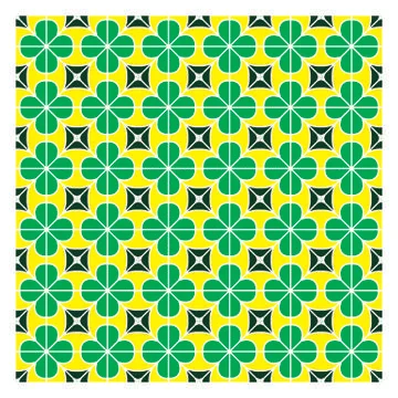 Seamless geometric pattern illustration Stock Illustration