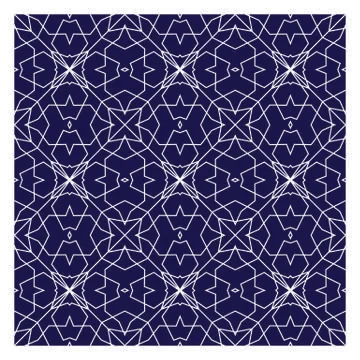 Seamless geometric pattern illustration Illustrazione stock