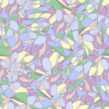 Seamless geometric pattern lilac color Stock Illustration