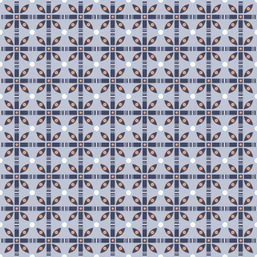 Seamless geometric pattern, modern background Stock Illustration