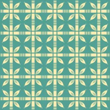 Seamless geometric pattern, modern background Stock Illustration