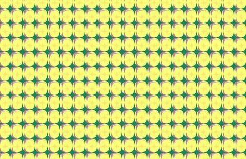 Seamless Geometric Pattern With Ornamental Tile Motif in Repeating Grid Bac.. Stock Illustration