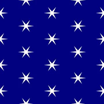 Seamless geometric pattern over white background Stock-Illustration