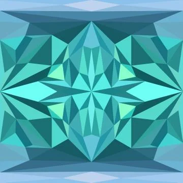 Seamless geometric pattern in pop art design. Vector art. Stock Illustration