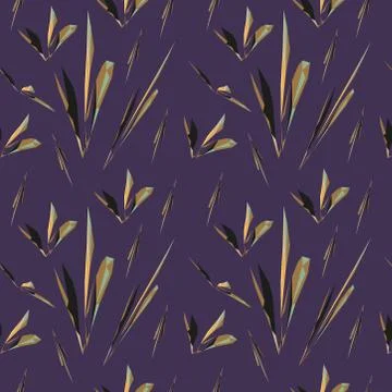 Seamless geometric pattern in pop art design. Vector art. Stock Illustration