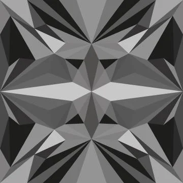 Seamless geometric pattern in pop art design. Vector art. Stock Illustration