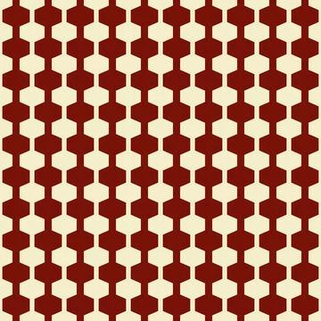 Seamless geometric pattern with red and beige color for wrapping paper Stock Illustration