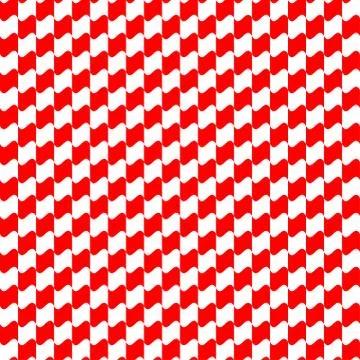 Seamless geometric pattern red color Stock Illustration