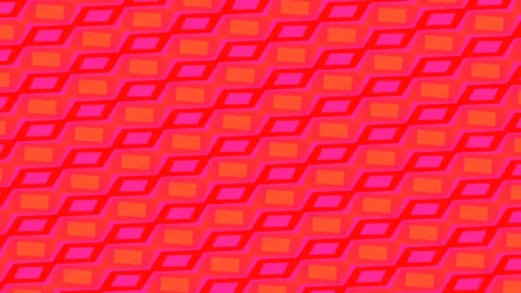 Seamless geometric pattern with repeating diamond-shaped elements in vibrant Stock Footage 301520458