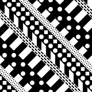 Seamless geometric pattern. Repeating ethnic ornamental design. Zigzag and イラスト素材