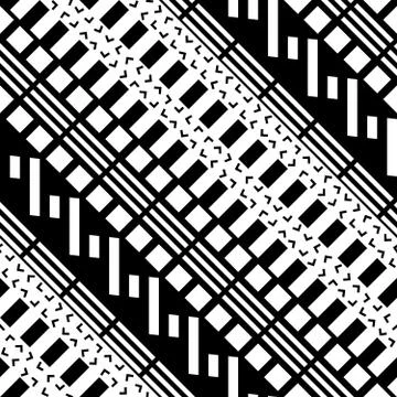 Seamless geometric pattern. Repeating ethnic ornamental design. Zigzag and イラスト素材