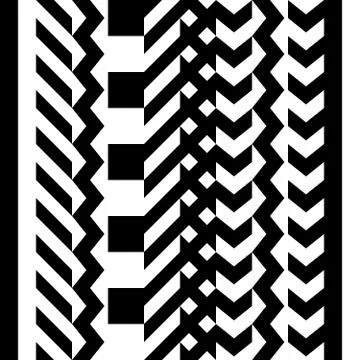 Seamless geometric pattern. Repeating ethnic ornamental design. Zigzag and Stock Illustration