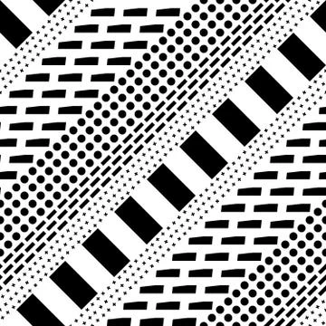 Seamless geometric pattern. Repeating ethnic ornamental design. Zigzag and Stock Illustration