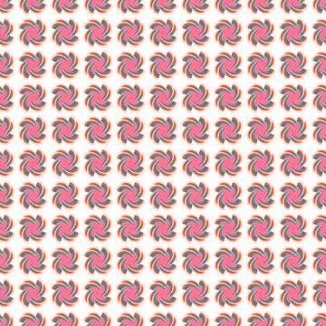 Seamless geometric pattern. Repeating geometric symmetric ornament. Tiled back Stock Illustration