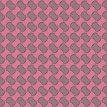 Seamless geometric pattern. Repeating geometric symmetric ornament. Tiled back Stock Illustration