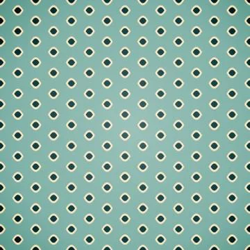 Seamless geometric pattern in retro colors Stock Illustration