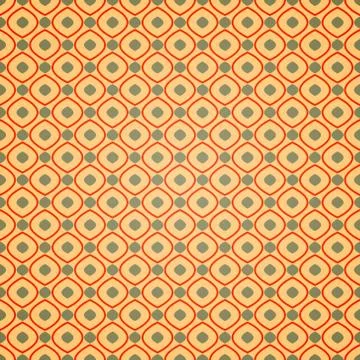 Seamless geometric pattern in retro colors Stock Illustration