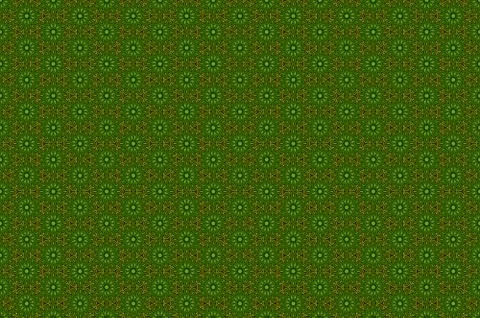 Seamless geometric pattern in retro green colors, vector illustration backg.. Stock Illustration