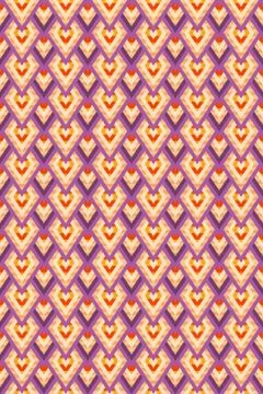 Seamless geometric pattern of rhombuses and triangles 스톡 일러스트